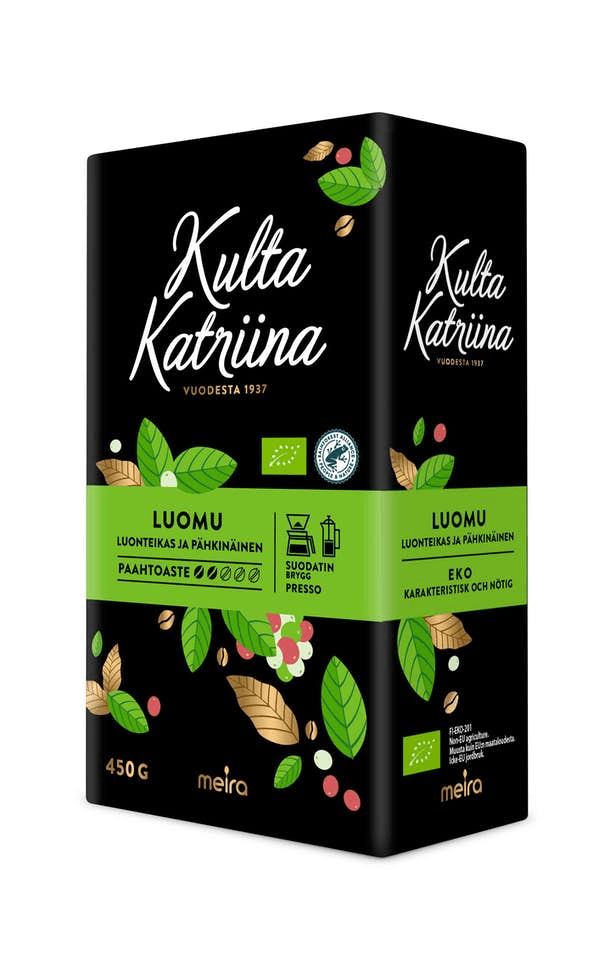 Kulta Katriina Luomu kahvi 450g sj
