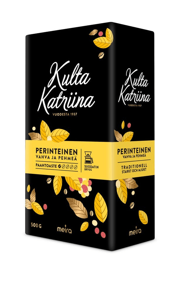 Kulta Katriina Perinteinen kahvi 500g sj